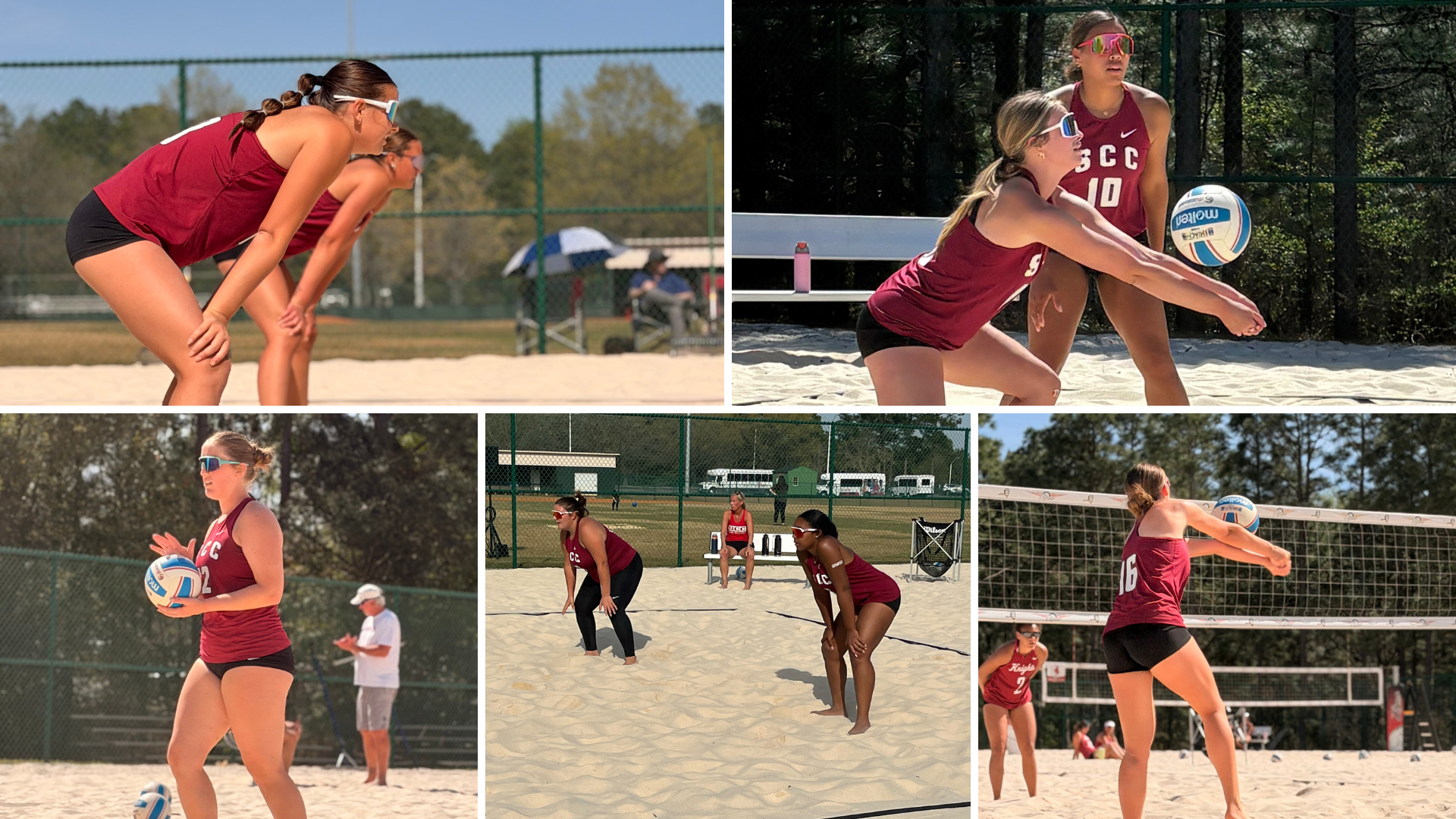 Sandhills Falls to Southern Virginia in Double Header
