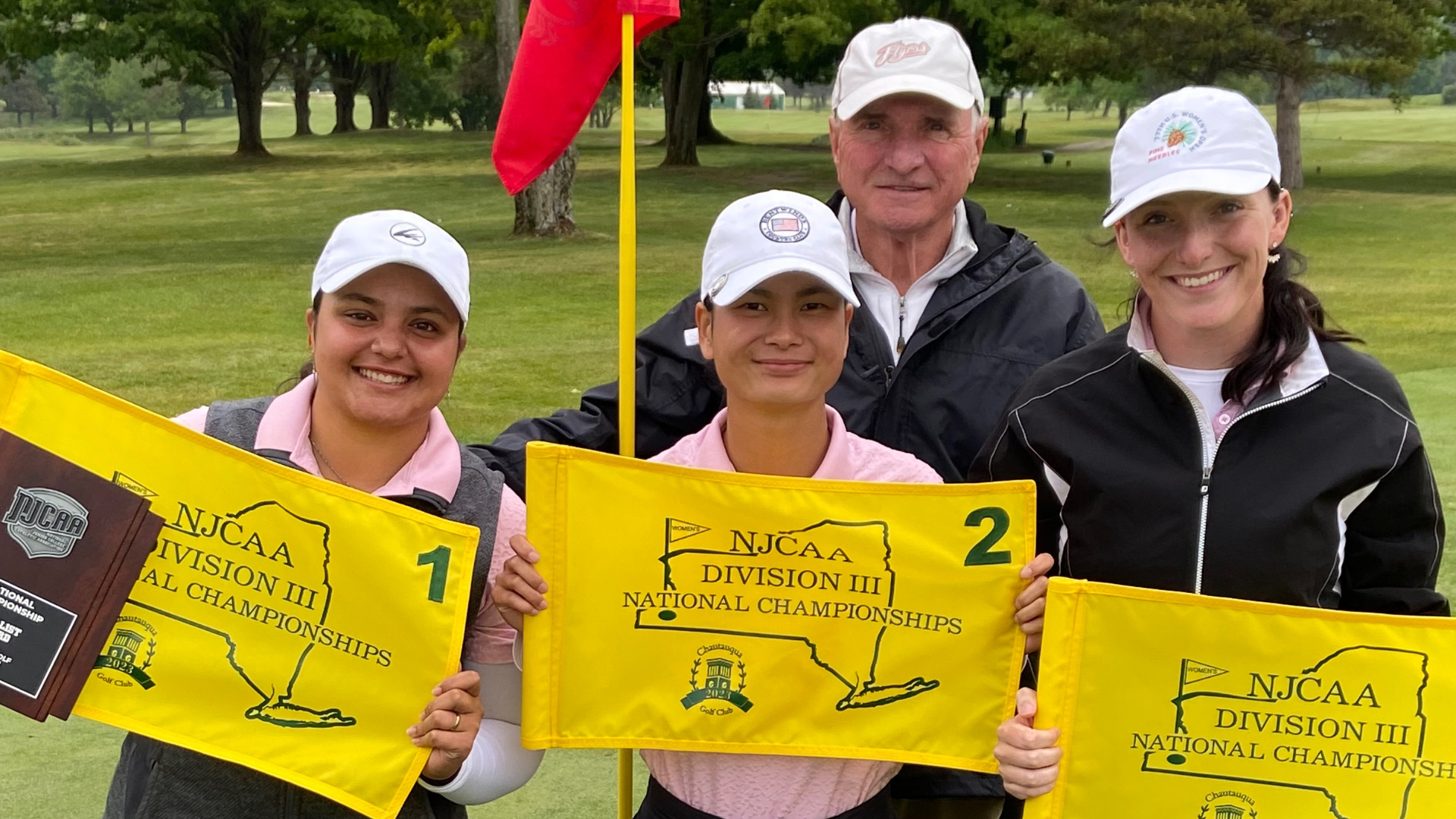 Lady Flyers Ahing, Ray and Foley Top the Field at NJCAA Women's Golf Championship