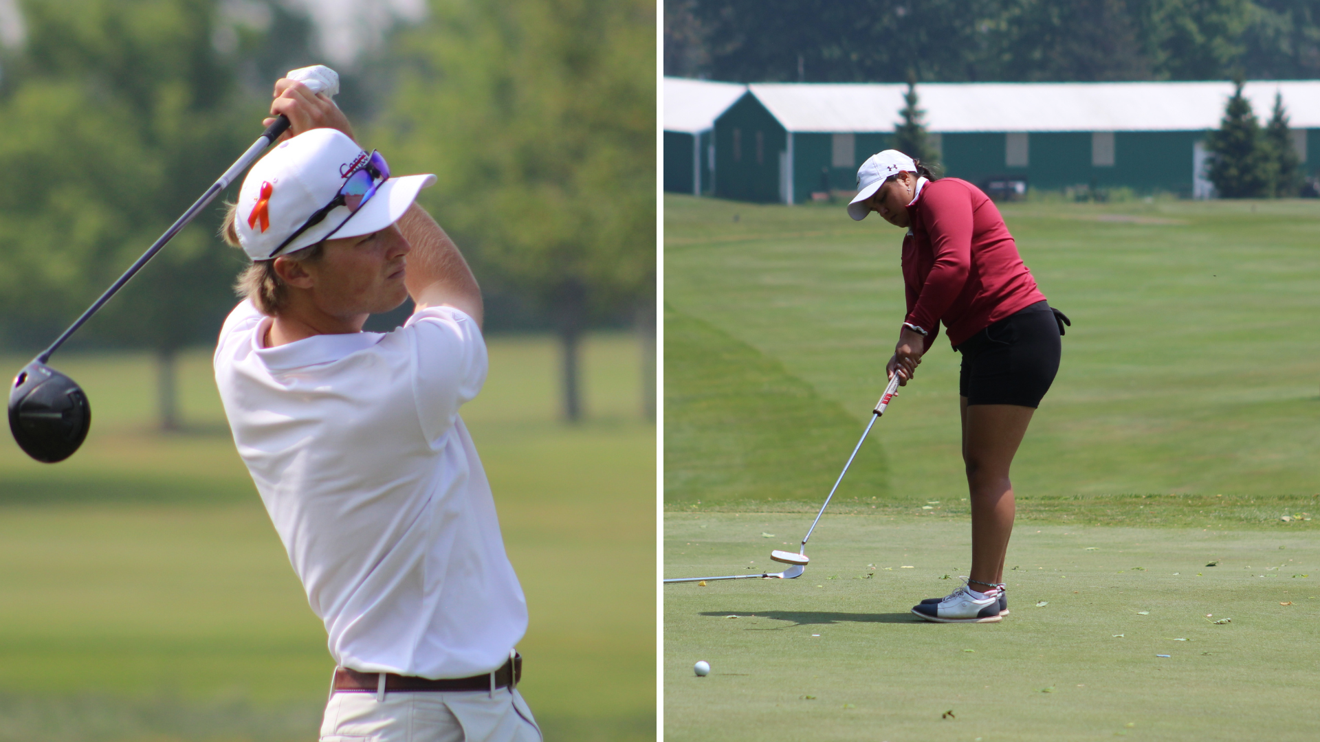 Martin and Ahing Top Leaderboards After Round One of NJCAA Golf Championships