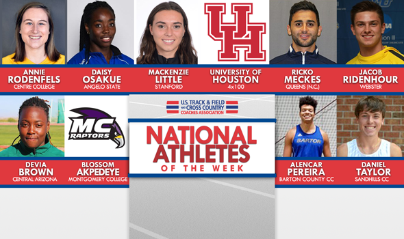 Taylor First in 10,000 Meter Run at Mount Olive as Flyer Men and Women Prep for Nationals