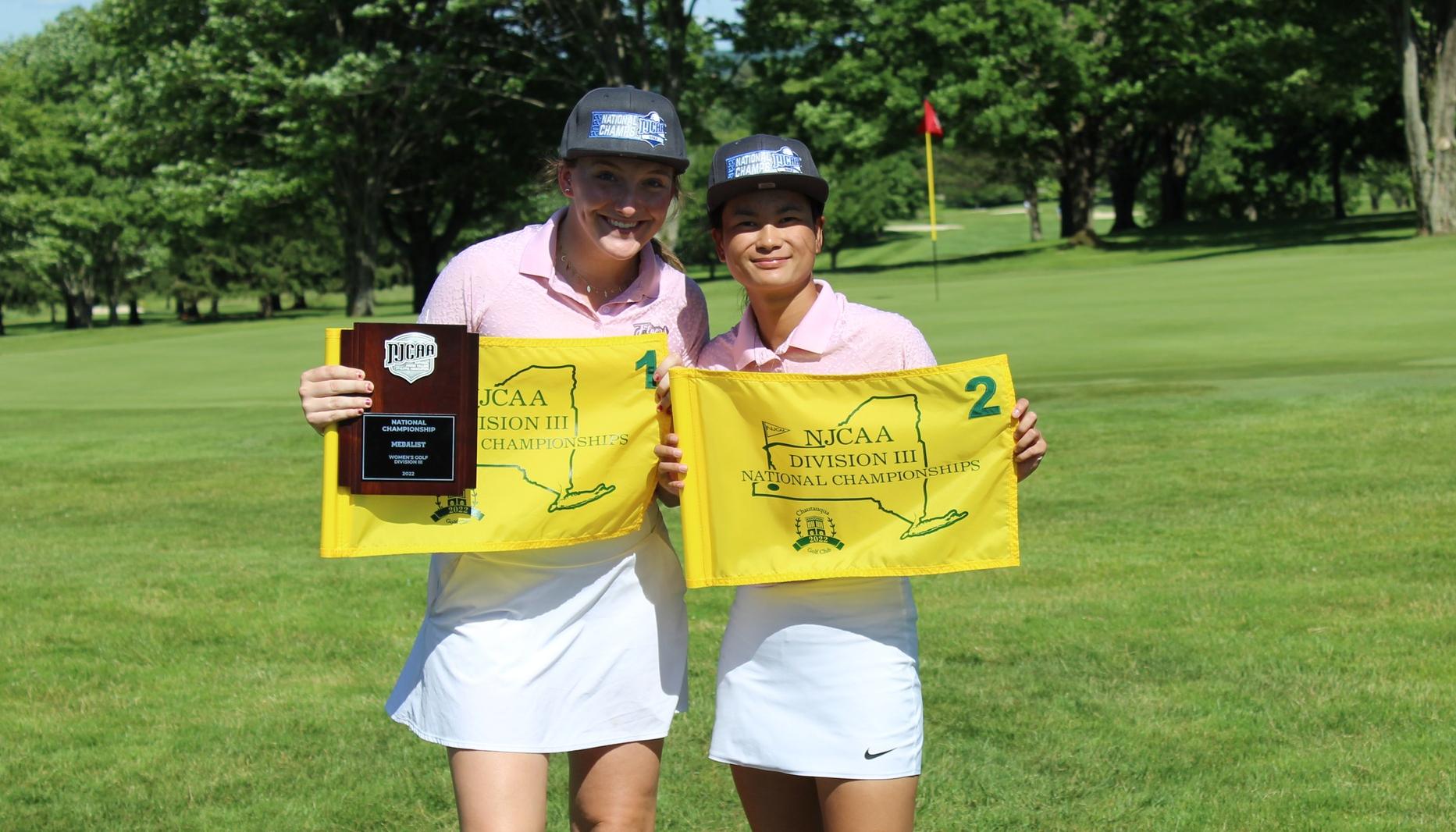 Foley and Ray Finish 1-2 for The Lady Flyers at NJCAA Division III Women's Golf Championship